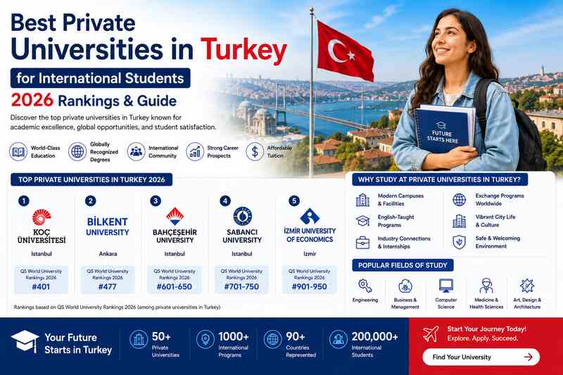 Best Private Universities in Turkey for International Students: 2026 Rankings & Guide