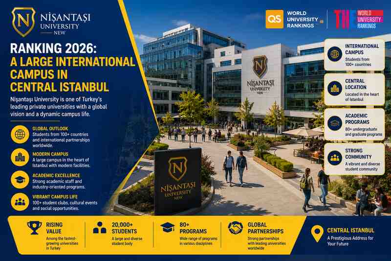 Nisantasi University Ranking 2026: A Large International Campus in Central Istanbul